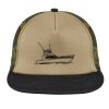 Flat Bill Snapback Trucker Cap Thumbnail