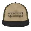Flat Bill Snapback Trucker Cap Thumbnail