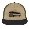 Flat Bill Snapback Trucker Cap Thumbnail