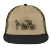 Flat Bill Snapback Trucker Cap Thumbnail