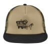 Flat Bill Snapback Trucker Cap Thumbnail
