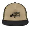 Flat Bill Snapback Trucker Cap Thumbnail
