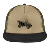Flat Bill Snapback Trucker Cap Thumbnail