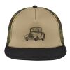 Flat Bill Snapback Trucker Cap Thumbnail