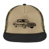 Flat Bill Snapback Trucker Cap Thumbnail
