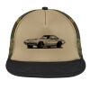 Flat Bill Snapback Trucker Cap Thumbnail