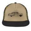Flat Bill Snapback Trucker Cap Thumbnail