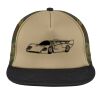 Flat Bill Snapback Trucker Cap Thumbnail