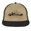 Flat Bill Snapback Trucker Cap Thumbnail