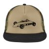 Flat Bill Snapback Trucker Cap Thumbnail