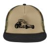 Flat Bill Snapback Trucker Cap Thumbnail