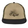 Flat Bill Snapback Trucker Cap Thumbnail