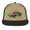 Flat Bill Snapback Trucker Cap Thumbnail