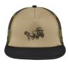 Flat Bill Snapback Trucker Cap Thumbnail