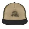 Flat Bill Snapback Trucker Cap Thumbnail