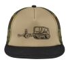 Flat Bill Snapback Trucker Cap Thumbnail