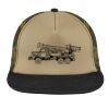 Flat Bill Snapback Trucker Cap Thumbnail