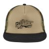 Flat Bill Snapback Trucker Cap Thumbnail