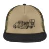 Flat Bill Snapback Trucker Cap Thumbnail