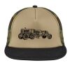 Flat Bill Snapback Trucker Cap Thumbnail