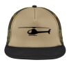 Flat Bill Snapback Trucker Cap Thumbnail