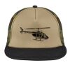 Flat Bill Snapback Trucker Cap Thumbnail