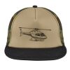 Flat Bill Snapback Trucker Cap Thumbnail