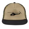 Flat Bill Snapback Trucker Cap Thumbnail