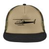 Flat Bill Snapback Trucker Cap Thumbnail