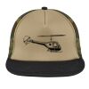 Flat Bill Snapback Trucker Cap Thumbnail