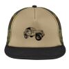 Flat Bill Snapback Trucker Cap Thumbnail