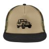 Flat Bill Snapback Trucker Cap Thumbnail