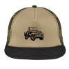 Flat Bill Snapback Trucker Cap Thumbnail
