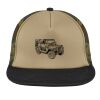Flat Bill Snapback Trucker Cap Thumbnail