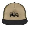 Flat Bill Snapback Trucker Cap Thumbnail