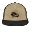 Flat Bill Snapback Trucker Cap Thumbnail