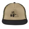 Flat Bill Snapback Trucker Cap Thumbnail