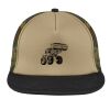 Flat Bill Snapback Trucker Cap Thumbnail