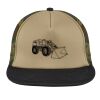 Flat Bill Snapback Trucker Cap Thumbnail