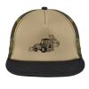 Flat Bill Snapback Trucker Cap Thumbnail