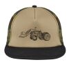 Flat Bill Snapback Trucker Cap Thumbnail