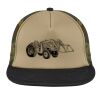 Flat Bill Snapback Trucker Cap Thumbnail