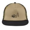 Flat Bill Snapback Trucker Cap Thumbnail