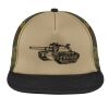 Flat Bill Snapback Trucker Cap Thumbnail