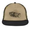 Flat Bill Snapback Trucker Cap Thumbnail