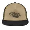 Flat Bill Snapback Trucker Cap Thumbnail