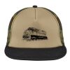 Flat Bill Snapback Trucker Cap Thumbnail