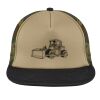 Flat Bill Snapback Trucker Cap Thumbnail