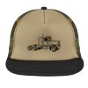 Flat Bill Snapback Trucker Cap Thumbnail