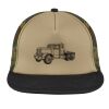 Flat Bill Snapback Trucker Cap Thumbnail